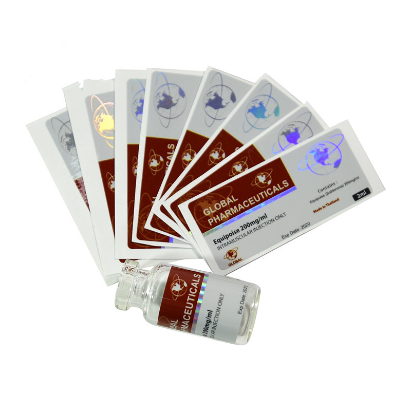 Offset Printing Foldable Cardboard 10ml Vial Boxes ISO9001 Approved