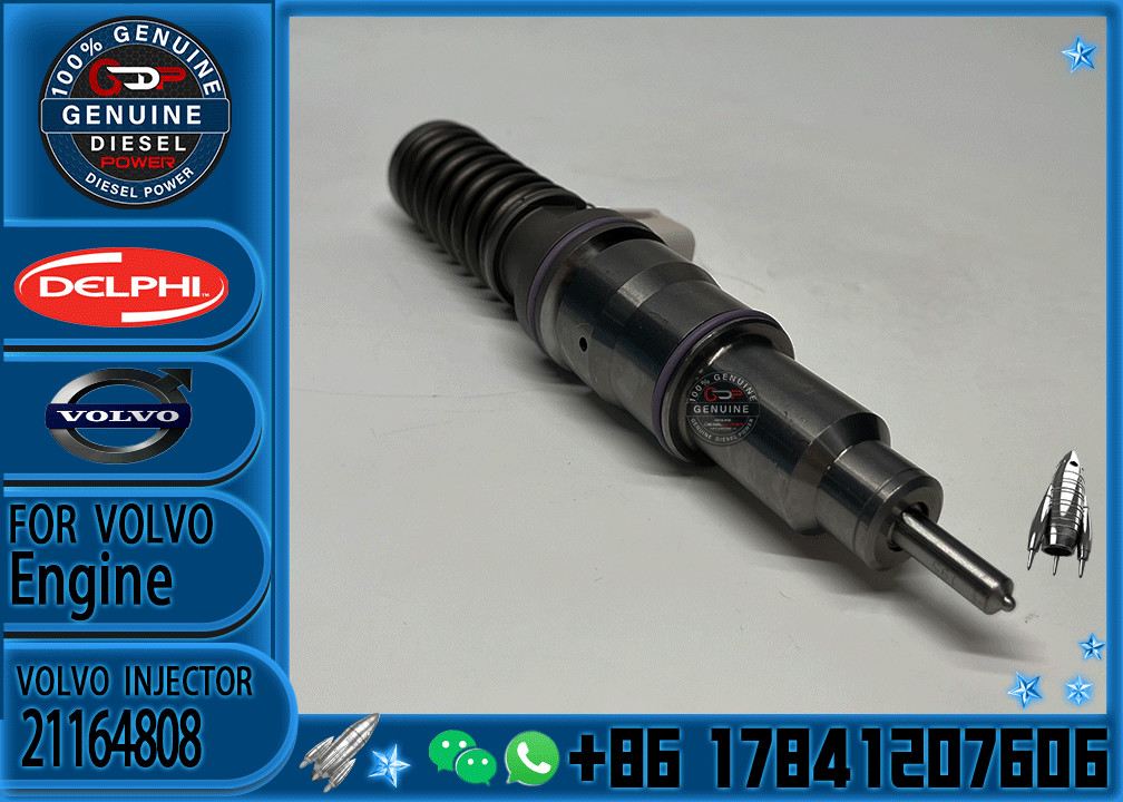 Engine Pump Injector 21164808 Diesel Fuel Injector BEBE4G06001 for Volvo 2010- Engine MD13 MD13C
