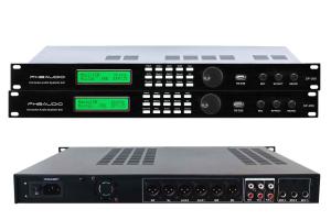 China KTV Karaoke Speaker Management Processor 2in 6out 96K Sample Rate wholesale