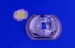 100W Glass Lens LED Street Light Retrofit Kits For Street Light Fixtures