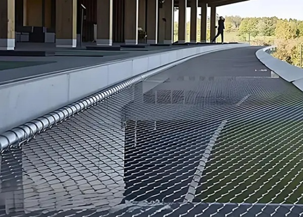 Stainless Steel 316 Wire Rope Netting Mesh For Balcony Railings