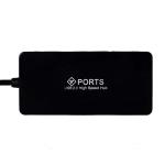 Multi Splitter Expansion Ultra Thin 4 Ports USB 2.0 High Speed Hub