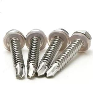 China Anti Loosening Right Hand Metal Self Drilling Screw With ANSI B16.9 Finish wholesale