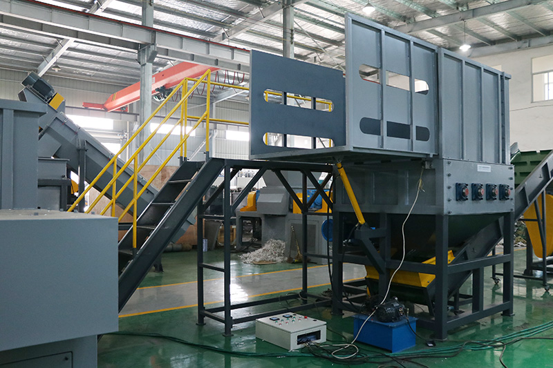 PET Bottles Bales Unpacking Machine For Sales