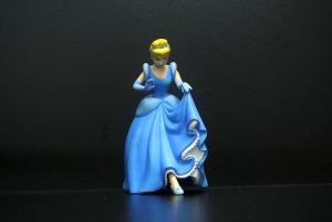 China Blue Color Dress Little Collectible Toys Snow White Figure For Kids wholesale