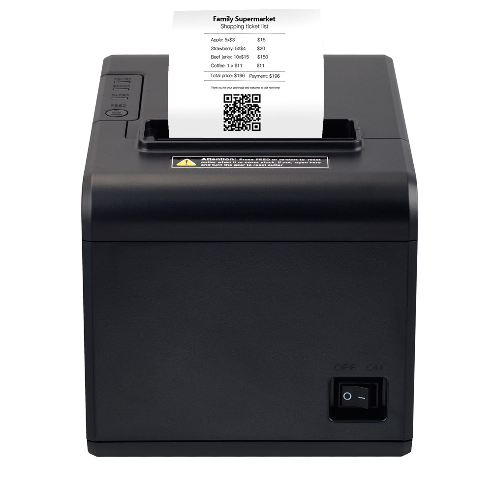 High Speed 80mm Thermal Printer Portable Handheld Bluetooth Receipt Printer