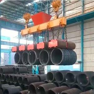 China Rectangular Hoist Electric Lifting Magnets Several Coils Lifted Simultaneously wholesale