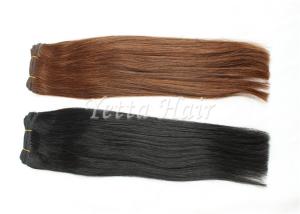 China Double Wefted 100 Virgin Human Hair Extensions No Shedding No Chemical wholesale