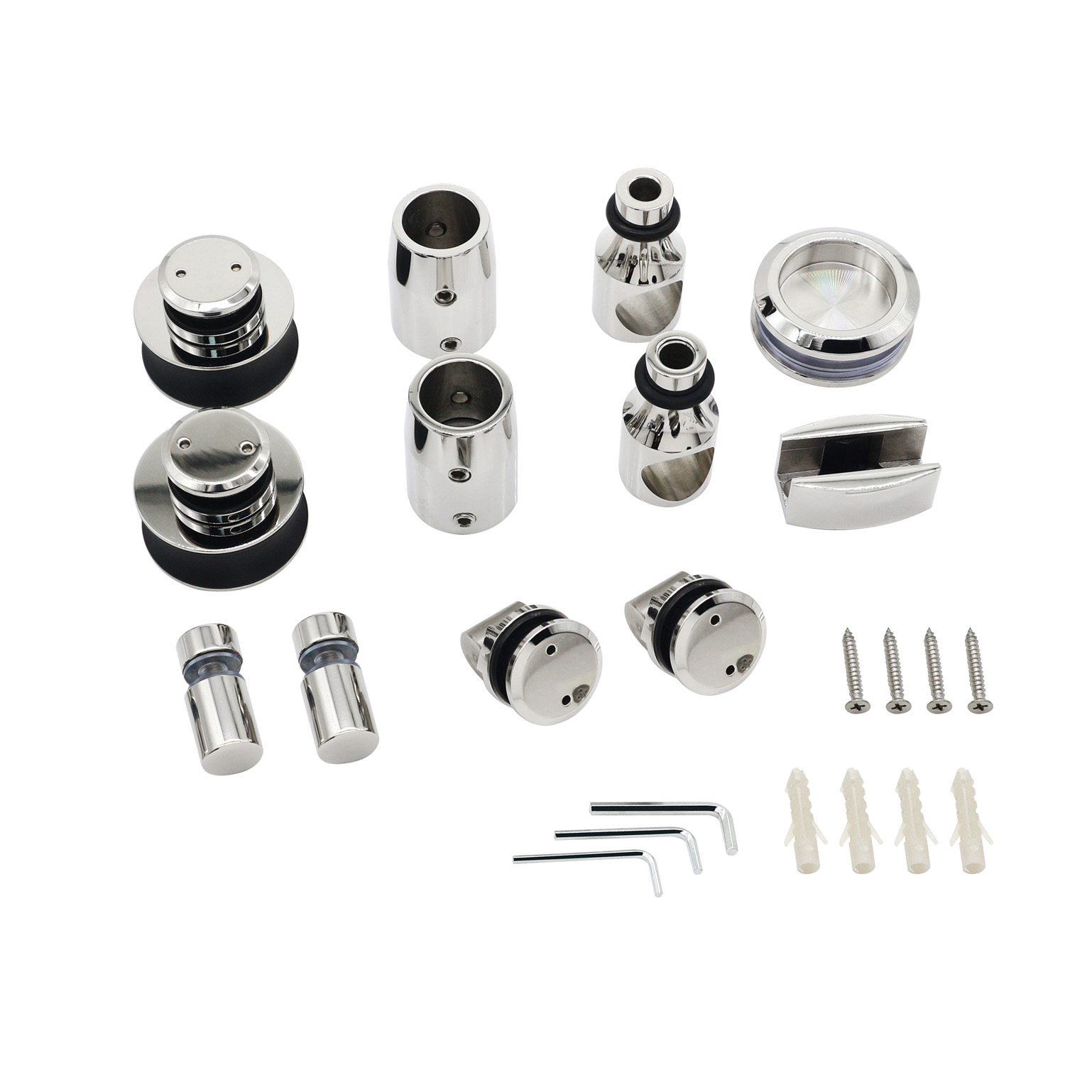 Round Shower Sliding Fitting Door Accessory Barn Door and Hardware Kit