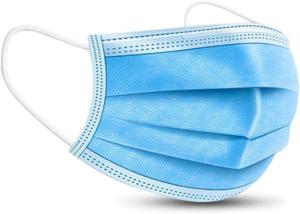 China non woven Disposable Earloop Face Masks Mouth Mask 175×95mm wholesale