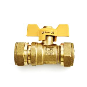 China Brass Polyethylene Cross Linked Compression Fittings For Plumbing wholesale