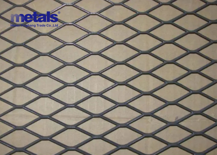 Anti Slip Corrosion Resistant Expanded Metal Square Mesh Multi Purpose Construction