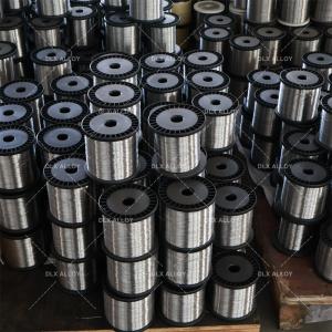 China AWG18 / SWG19 Ni80 Cr20Ni80 Nichrome Wire Heat Resistant Wire Used For Automotive And Aerospace wholesale