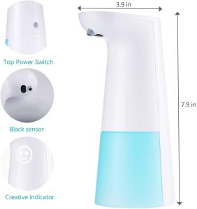 China Green Battery Operated Sanitizer Dispenser 0.26S 250ML wholesale