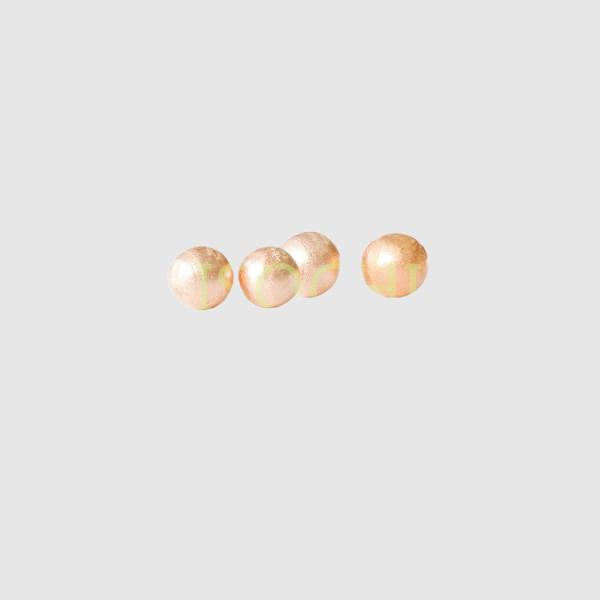 Top quality 0.5-60MM solid hollow brass balls copper anode sphere tea drilled 99