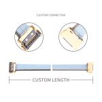 LVDS CABLE 10P 0.35mm Pitch 20857-010T-01 CABLE ASSEMBLY FOR WIRE PLUG micro