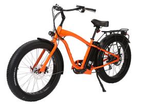 China 45km/h Electric Fat Tire Bike Aluminum Alloy 48V 750W Rear Hub Motor wholesale