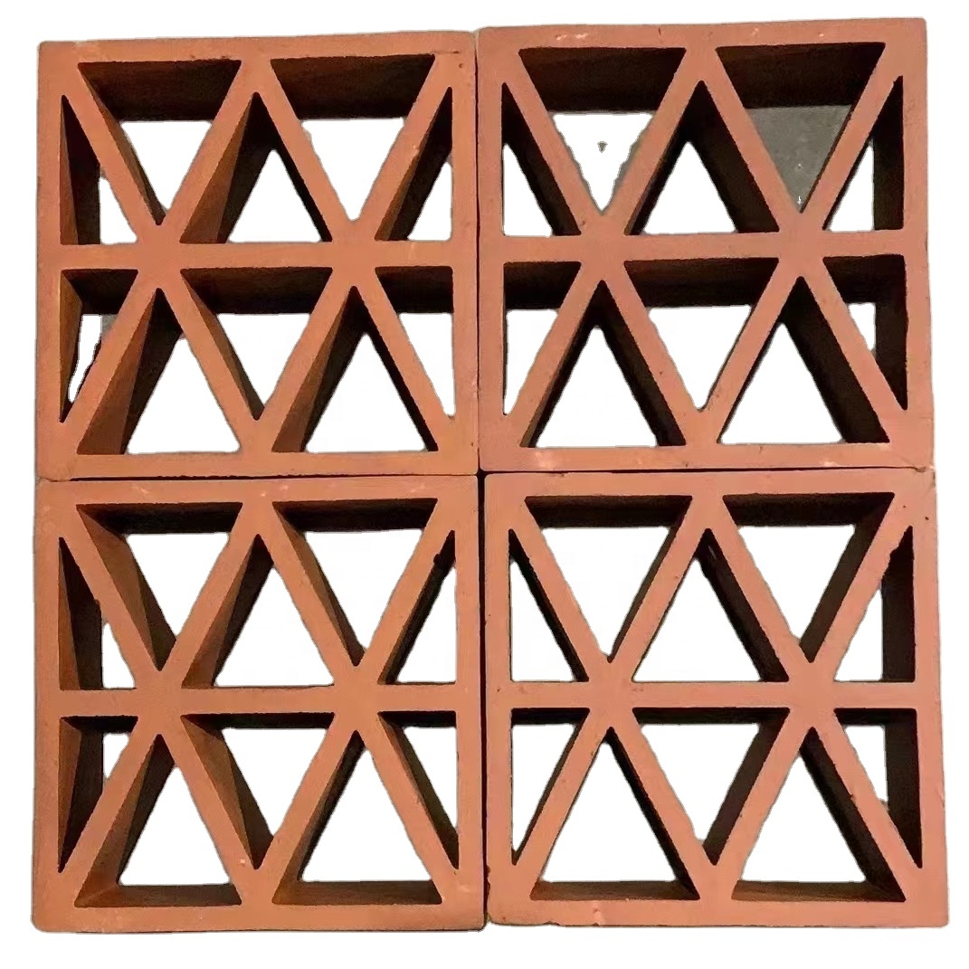 Terracotta Red Breeze Blocks The Ultimate Solution for Clay Brick Screening and Walling