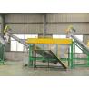 1500 Kg / H PET Dirty Plastic Bottle Crushing Washing Reused Machine Line for sale
