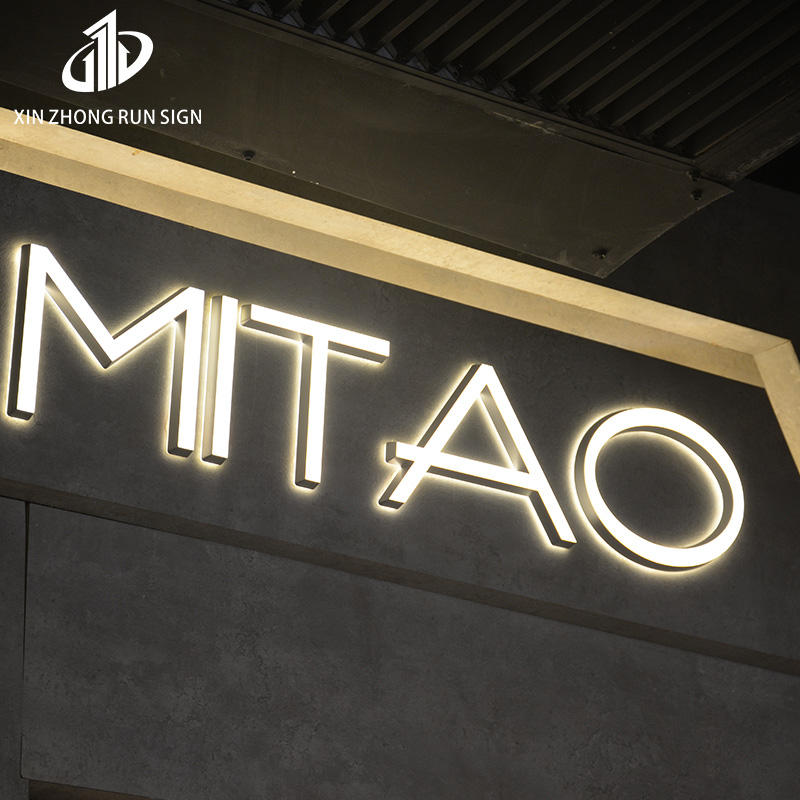 Wholesale Customizedm Led Luminous Building Signs Coffee Shop 3d Channel Letters Sign