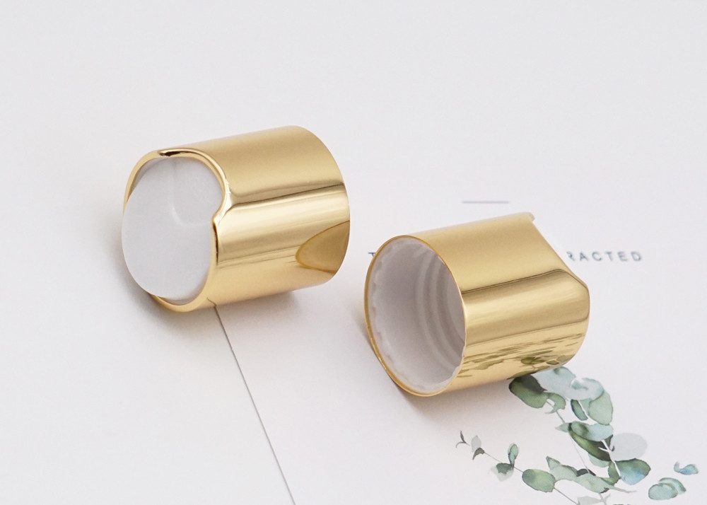 20mm Disc Top Cap Aluminum Plastic Screw For Bottles