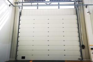 China Long Run External Industrial Sectional Doors For Automatic Parking System wholesale