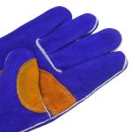 Cowhide Leather Gloves Wear Resistant Extended Leather Palm Gloves Protection