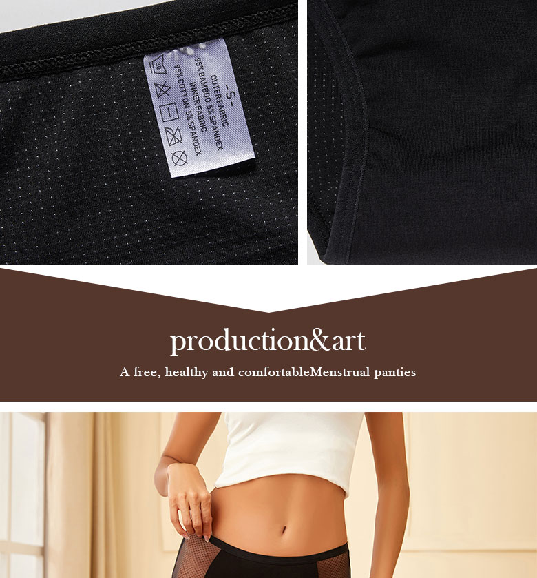 XS-6XL Women Period Panties Underwear Maternity Absorbent Postpartum Period Underwear