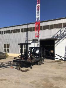 China Cells On Wheels Cow Tower , Rapid Deployment Towers Q345 wholesale