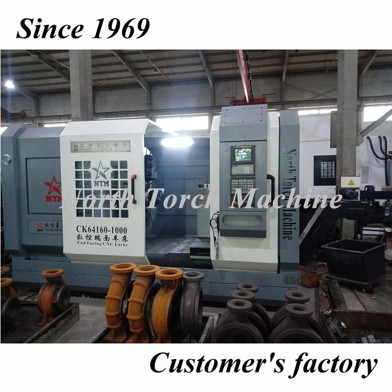 Economic Cnc Horizontal Lathe Machine With CNC Control System Precision Gears