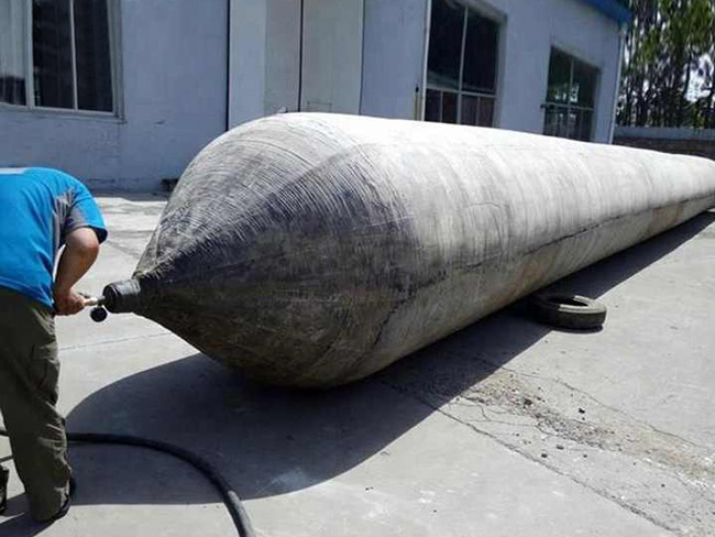 Heavy Duty Ship Launching Airbags Construction Inflatable Air Bags