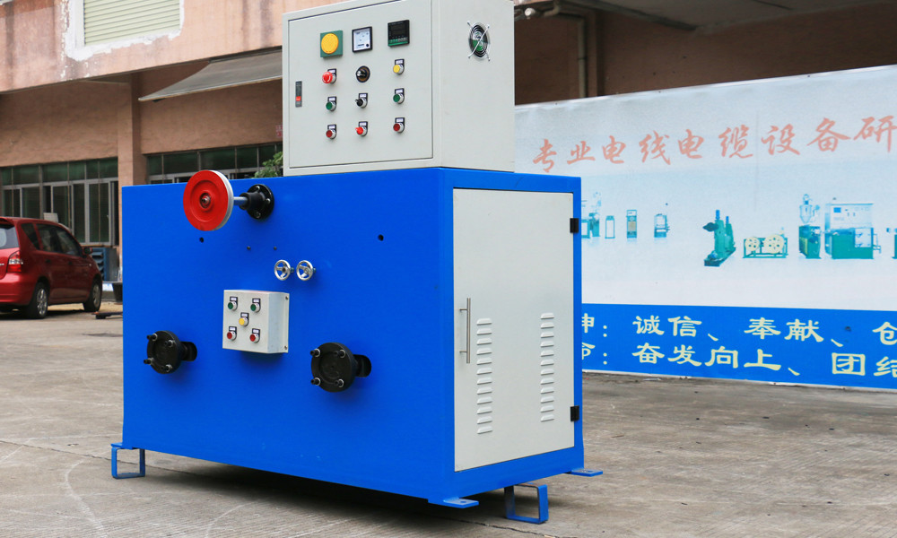 50KW PVC PE 70+35 YASKAWA Inverter Double Color Cable Extruder Machine