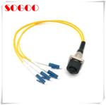 ODC Connector Socket Female Fiber Optic Cable , Indoor Fiber Optic Cable