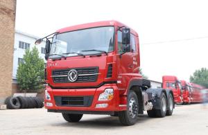 China 12m Dongfeng Heavy Duty Tractor Trailer Truck TIANLONG 450 HP 6X4 Tractor wholesale