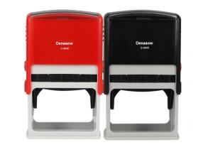 China NEW Arrival Denasow Rectangle 60x40MM Self-inking DIY Rubber Stamp wholesale