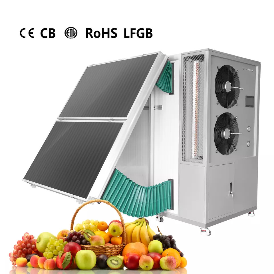 12KW Vegetable Dryer Machine 220V 60Hz Food Solar Dehydrator