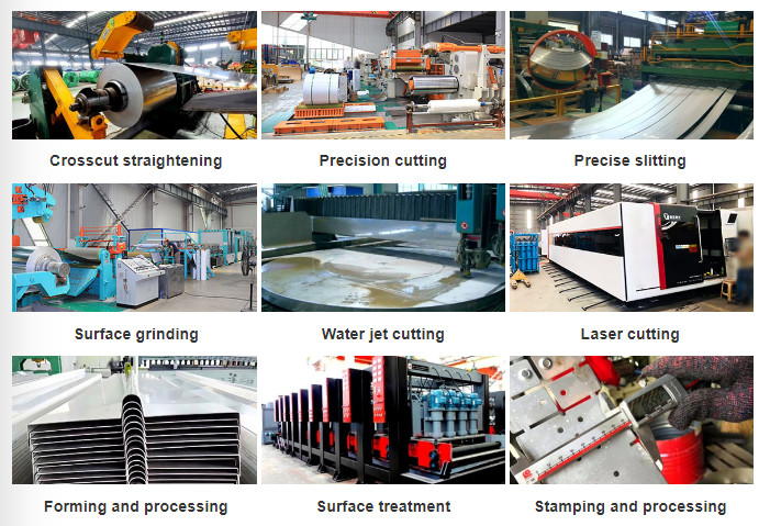 Thickness 3mm Cold Rolled Stainless Steel Sheet Punching Customized Width