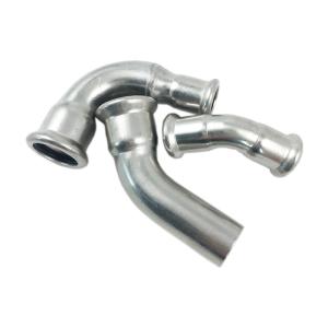 China NSF 90 Degree Elbow SS316L Push Lock Fittings Sanitary Grade wholesale