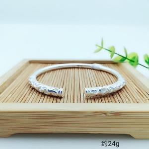 China silver bracelets for girls women design 24g B wholesale