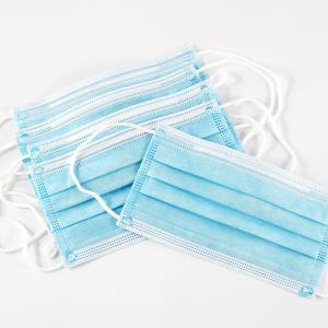 China 3 Ply Disposable Face Mask , Non Woven Face Mask Non Irritating wholesale