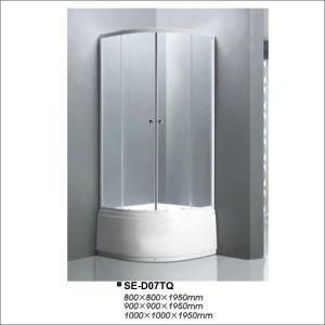 China Fashionable Bathroom Shower Cubicles , Sliding Glass Door Shower Enclosure wholesale