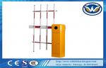 Remote Control Parking Intelligent Barrier Gate With Fence Boom Arm