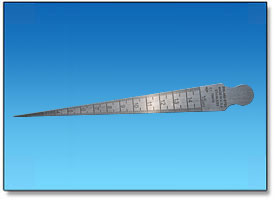 Fillet Cam Type Huatec Weld Gauge Series Taper Stainless Steel