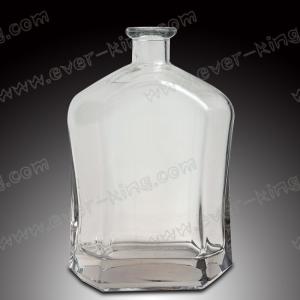 China High White Flint 1000 ML Brandy Glass Bottle wholesale