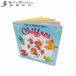 Cute Children'S Board Book Printing , Sewing Binding Eco Friendly Book Printing