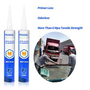 China One Component High Bonding Auto Glass Polyurethane Adhesive PU1611 wholesale
