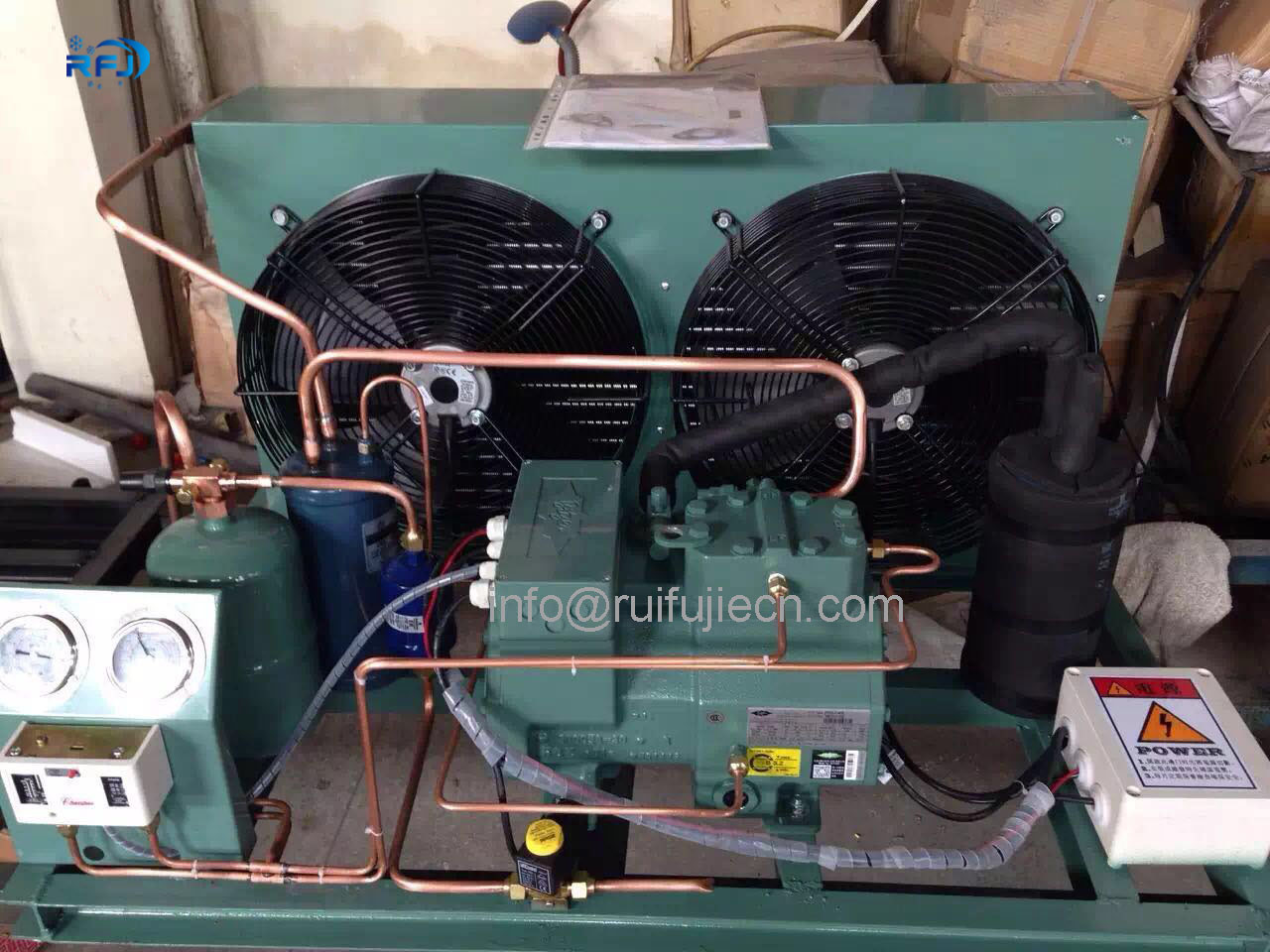 Hermetic Middle Low Temperature Refrigeration Condensing Units R410 4PES-15Y