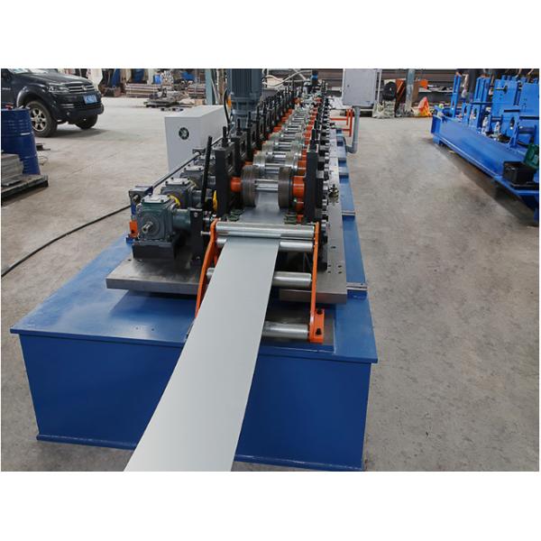 120m/min Thickness 0.6mm CU Purlin Machine With Manual Decoiler