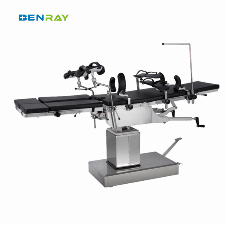 Universal Manual Head Control Operating Surgical Table with 7 Functions