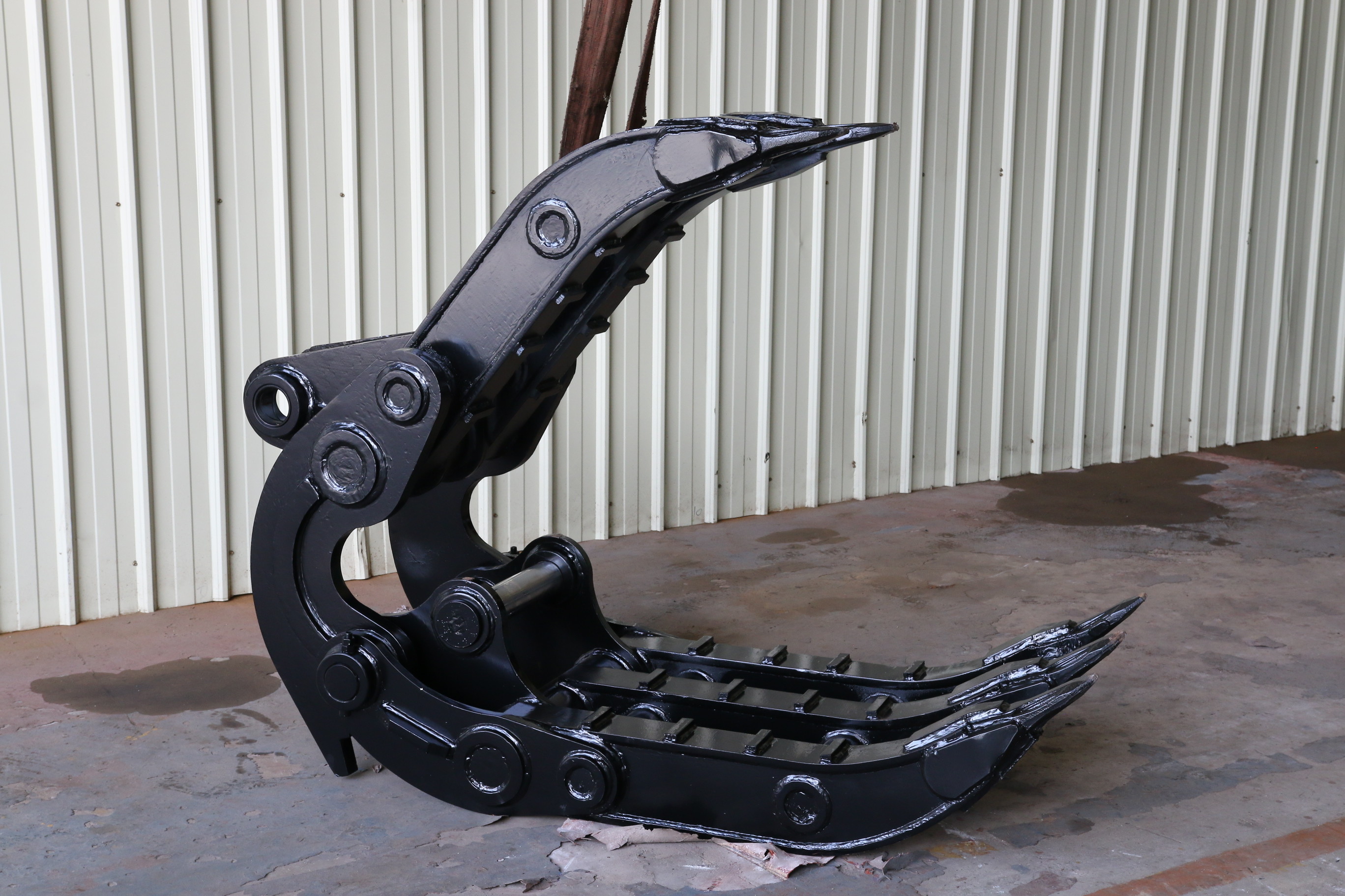 Attachment high quality professional team excavator mechanical grapple for mini excavator
